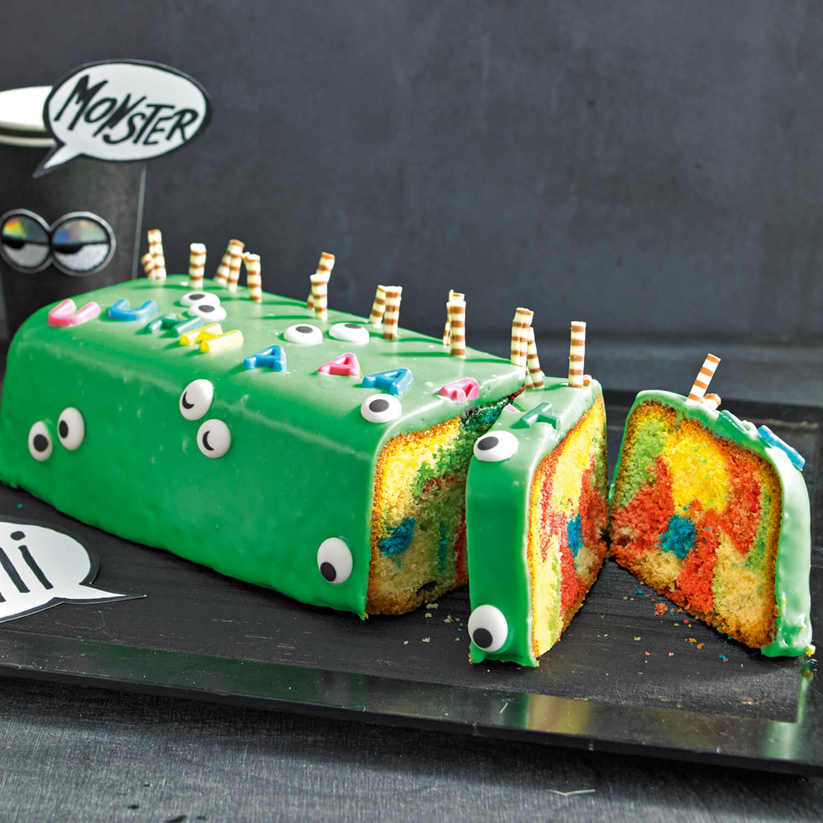 Dr Oetker Dr. Oetker 4 Back- und Speisefarben 175g für Kuchendekoration – Detailansicht