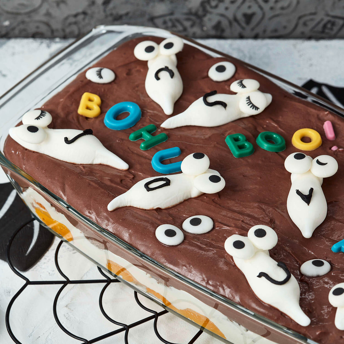 Dr Oetker Dekor ABC & Zahlen 4 Farben 66 Stück Kuchendekoration – Detailansicht