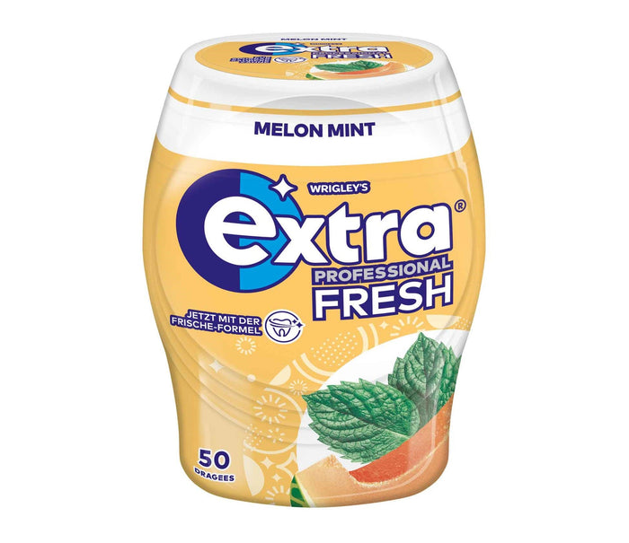 Wrigleys Extra Professional Fresh Melon Mint zuckerfreier Kaugummi 50 Stück 70g
