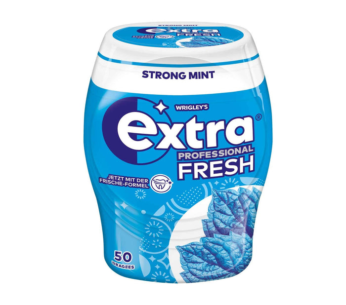 Wrigleys Extra Professional Fresh Strong Mint zuckerfreier Kaugummi 70g