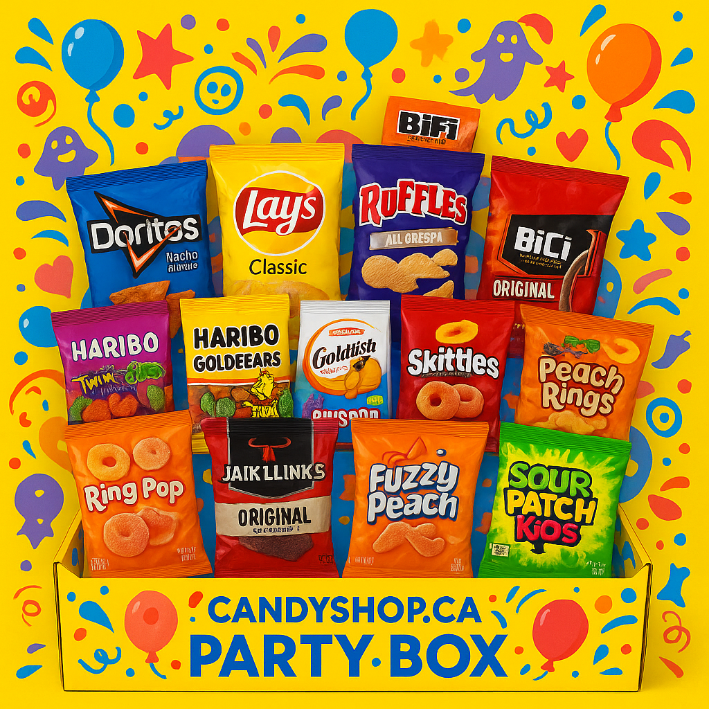 Candyshop.ch Party Überraschungsbox 175g Süsswaren-Mix EU