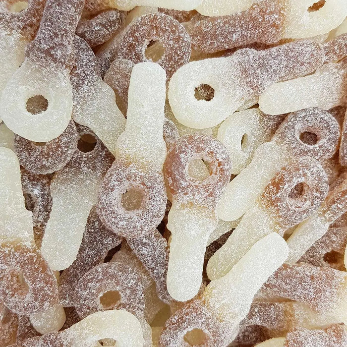 Frisia Vegane Saure Cola Fruchtgummi Schnuller 1 kg Packung – Produktansicht