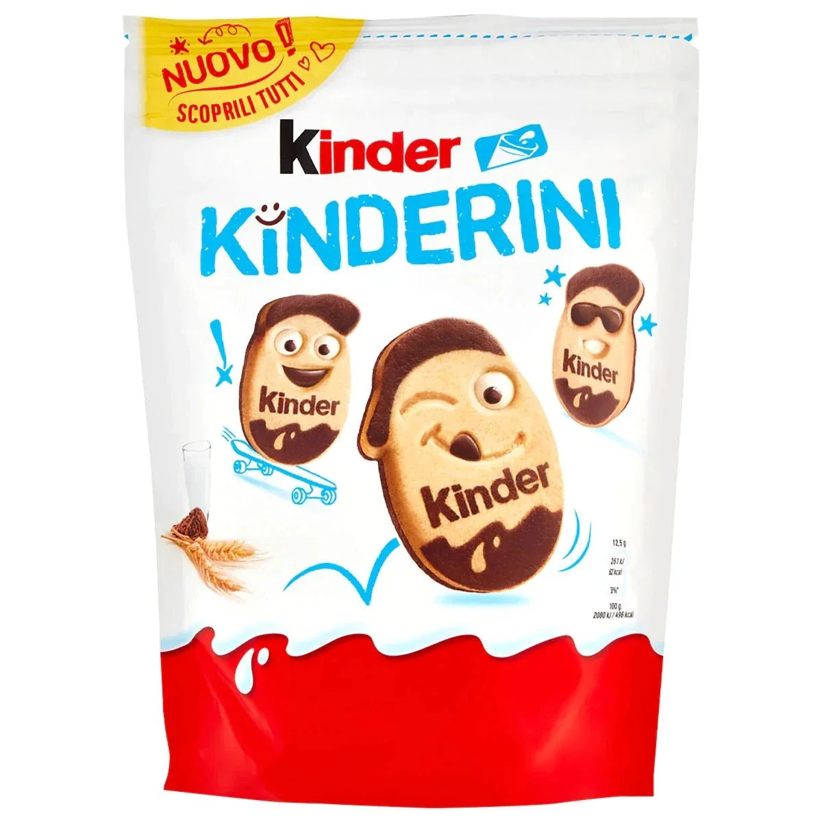 Ferrero Kinder Kinderini 250g Kekse mit Vollmilchschokolade