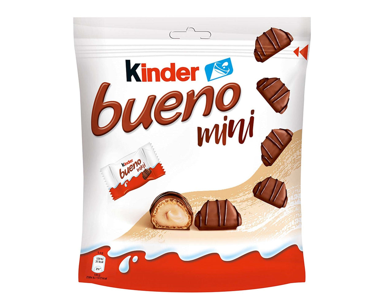 Ferrero kinder bueno Mini Schokolade 108g Milch-Haselnuss-Creme