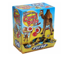 Fini Camel Balls Extra Bubble Gum Sour Kaugummi Braun 1000g 200 Stück – Produktansicht