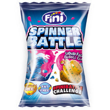 Fini Spinner Battle Gum Kaugummi Blau 200 Stück 1000g – Seitenansicht