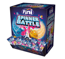 Fini Spinner Battle Gum Kaugummi Blau 200 Stück 1000g – Produktansicht