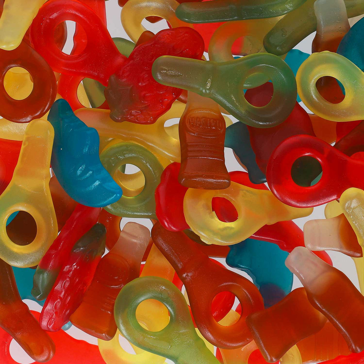 Haribo Bunte Runde vegetarisch 750g Fruchtgummi – Detailansicht