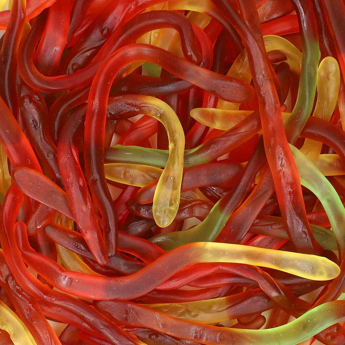 Haribo Cola-Schlangen Fruchtgummi 150 Stück Vorratsdose 1231g – Detailansicht