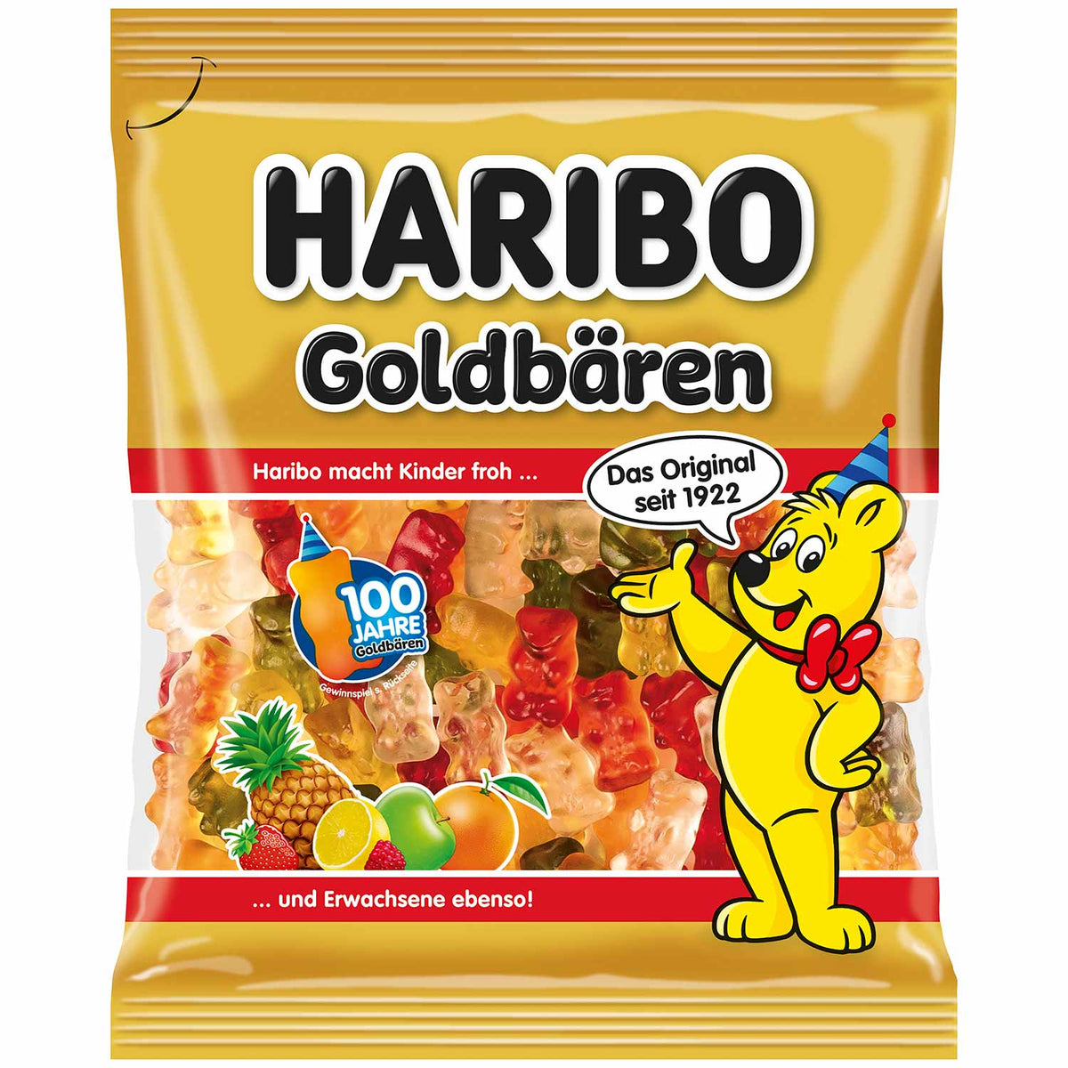 Haribo Goldbären Fruchtgummi 175g Beutel