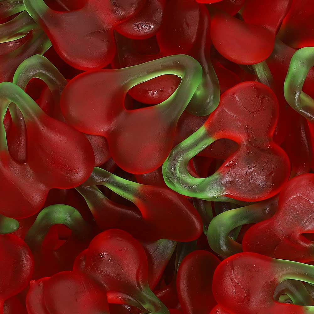 Haribo Happy Cherries Fruchtgummi 150 Stück 1200g Dose – Detailansicht