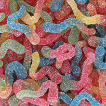 Haribo Super Wummis Sauer Vegane Fruchtgummi Würmer 1050g – Detailansicht