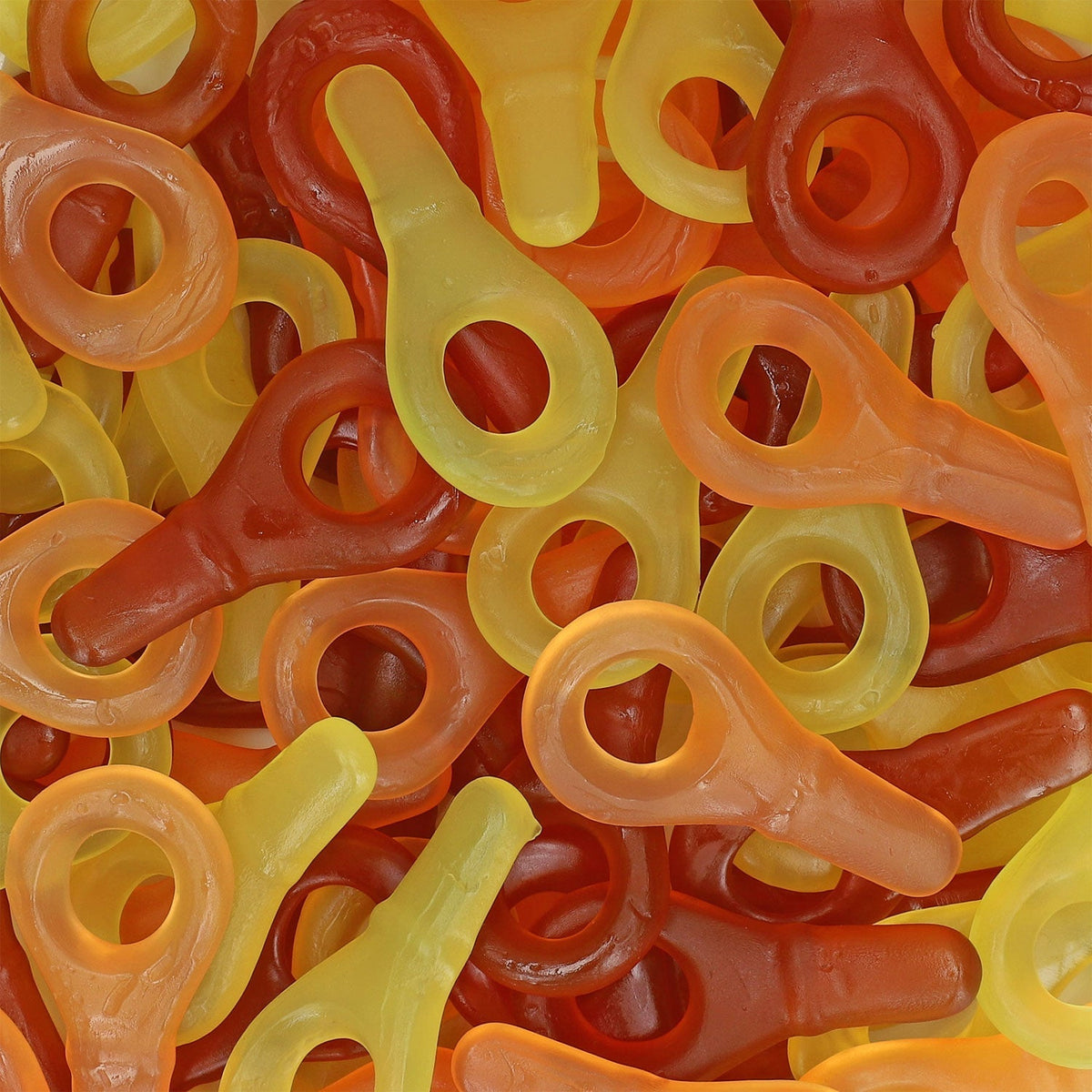 Haribo Süsse Schnuller vegetarisch 150 Stück Fruchtgummi Dose 1350g – Detailansicht