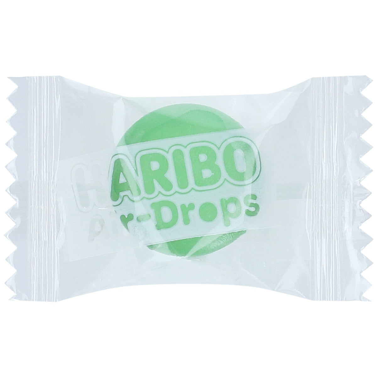 Haribo Air-Drops Eukalyptus-Menthol Kaubonbon 100g Beutel – Detailansicht