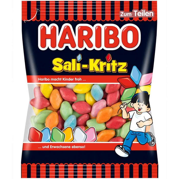 Haribo Sali-Kritz Lakritz-Dragees 160g Packung