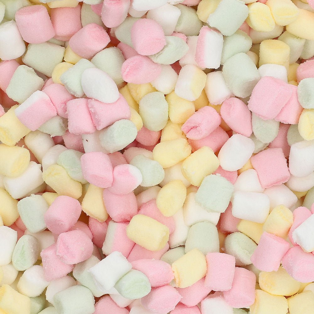 Haribo Chamallows Minis Vanille Schaumzucker 200g Packung – Detailansicht