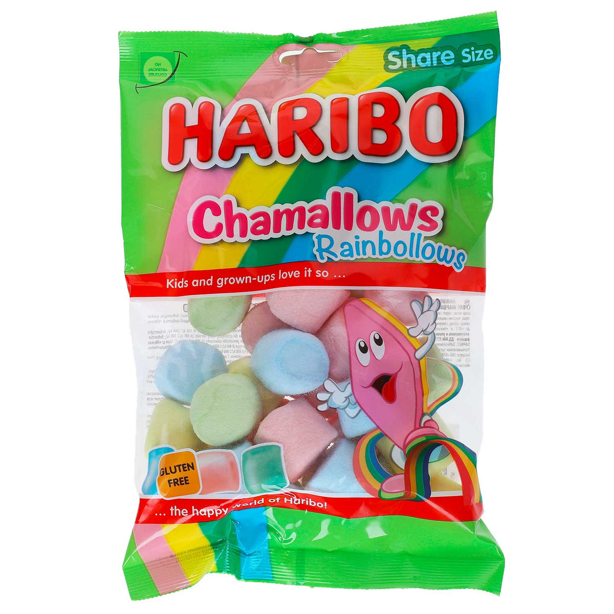 Haribo Chamallows Rainbollows Schaumzucker 175g bunte Marshmallows