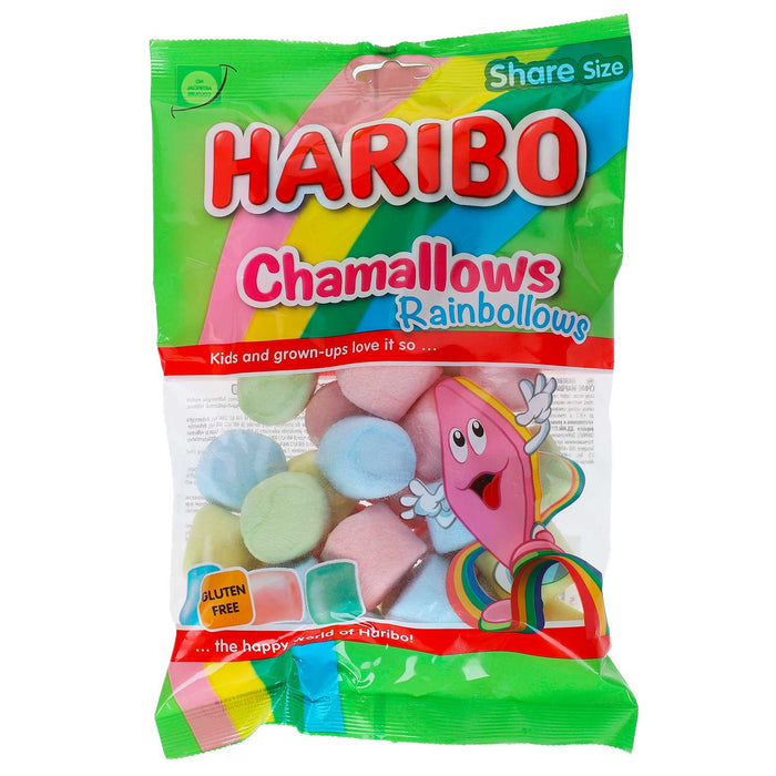 Haribo Chamallows Rainbollows Schaumzucker 175g bunte Marshmallows
