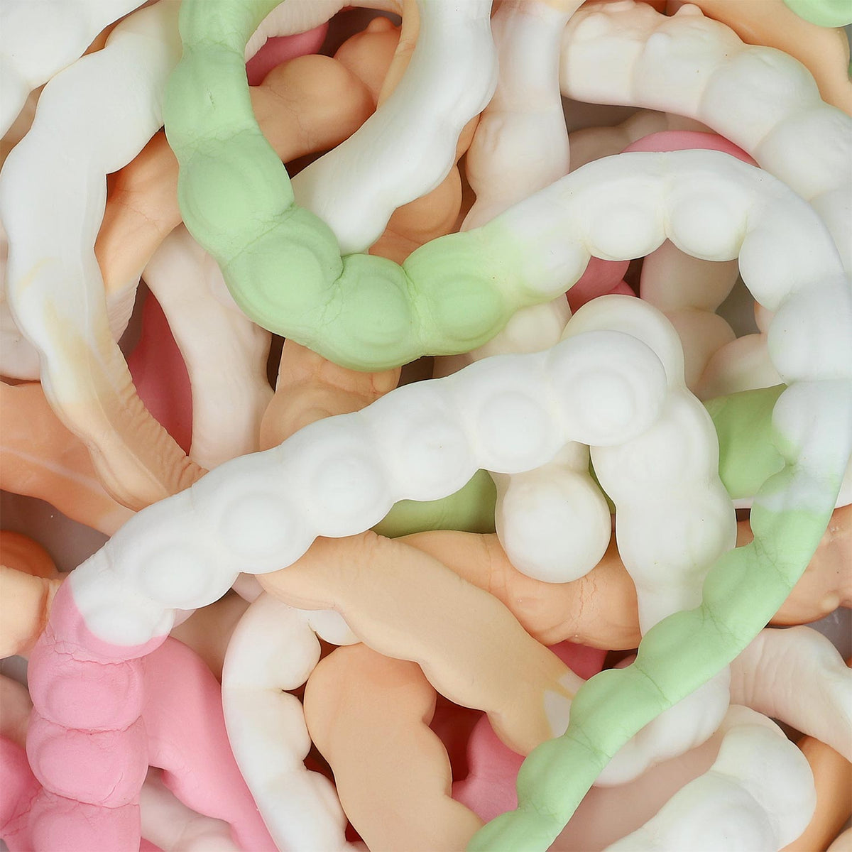 Haribo Raupe XXL Schaumzucker orange 960g 30 Stück – Detailansicht