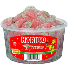 Haribo Wilde Erdbeeren sauer Fruchtgummi mit Erdbeergeschmack – Produktansicht