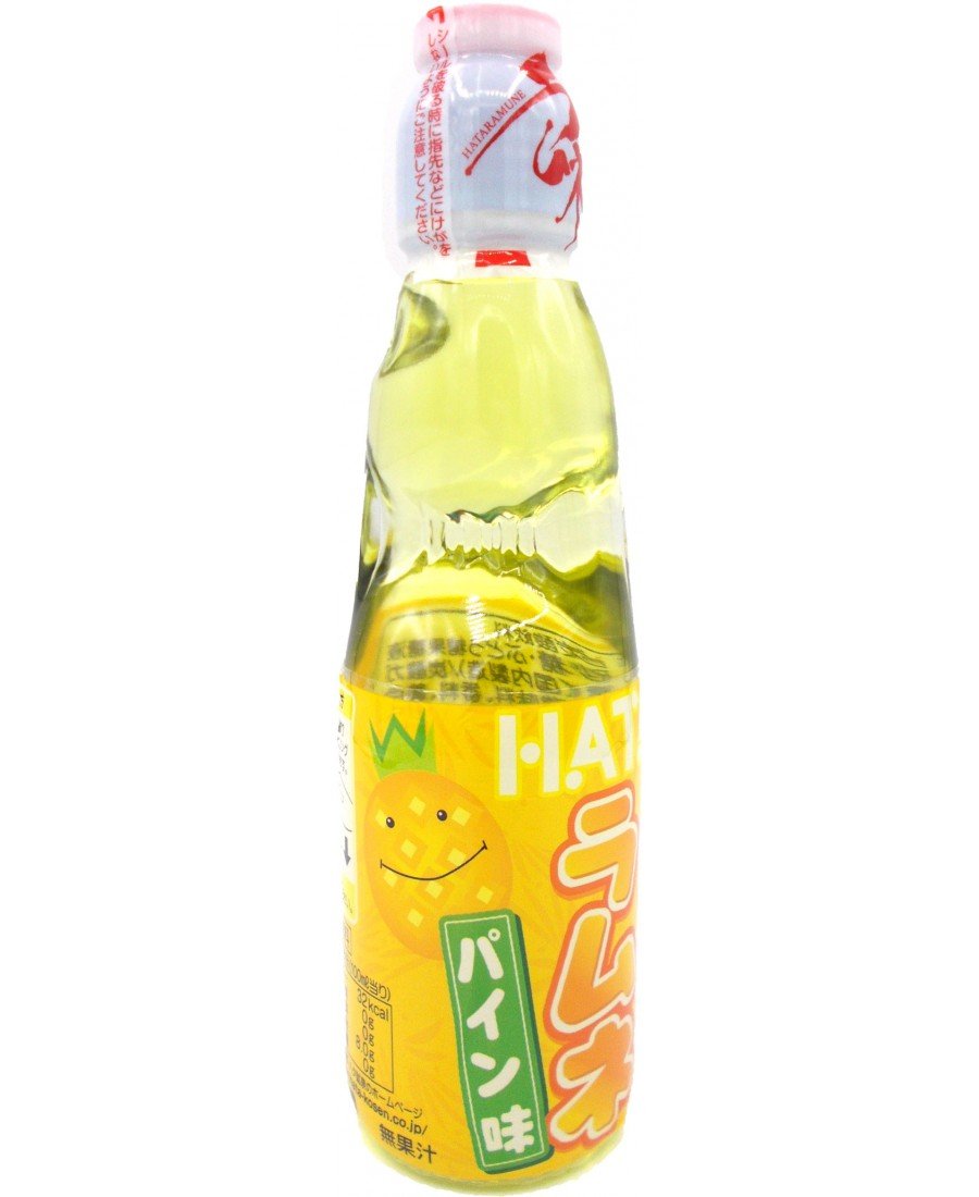Hata Ramune Pineapple Japan Limonade 200 ml Flasche