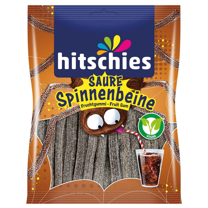 Hitschies Saure Spinnenbeine Cola Fruchtgummi 125g Packung
