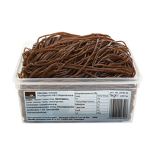 Hitschies Fruchtgummi Schnüre Cola 1000g Packung – Detailansicht