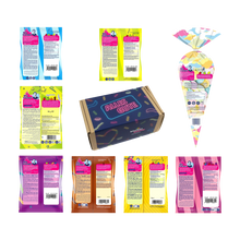 Hitschies Alles Gute Box Fruchtgummi Kaubonbons Geschenkbox 1080g – Rückansicht