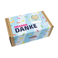 Hitschies Mega Danke Box Kaubonbon Mix 1080g Fruchtgummi Geschenkbox – Anwendungsansicht