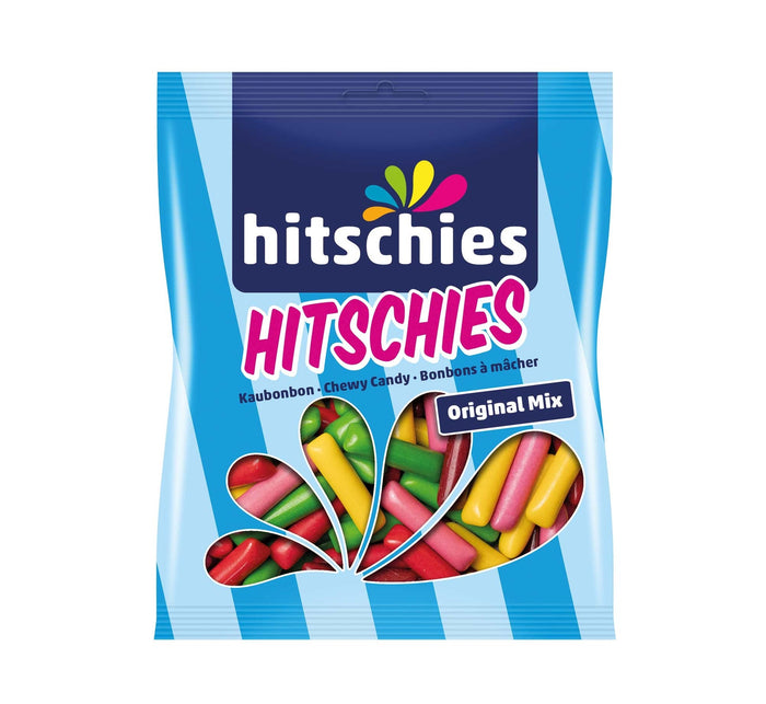 Hitschies Original Mix Frucht Lakritz Kaubonbons 150g – Produktansicht