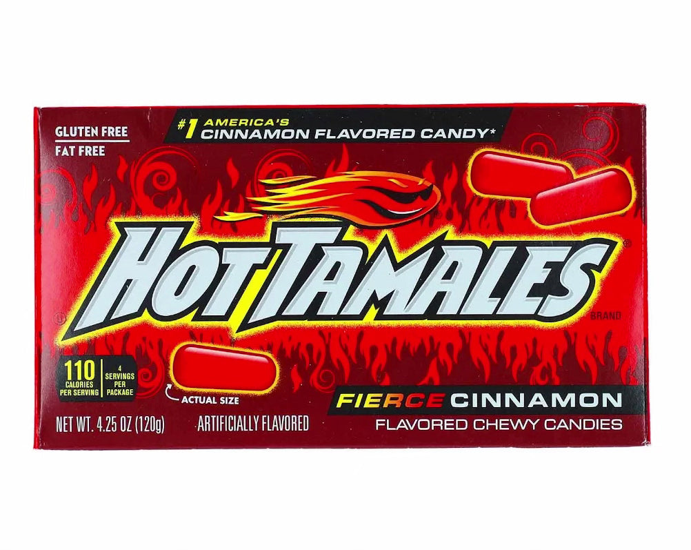 Hot Tamales Fierce Cinnamon Zimtbonbons 120g