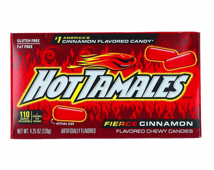 Hot Tamales Fierce Cinnamon Zimtbonbons 120g