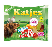 Katjes tierisch beste Freunde vegane Fruchtgummi 175g – Produktansicht