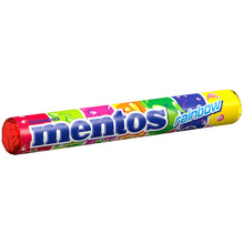 Mentos Rainbow Multipack mit 3 Rollen à 37,5g fruchtige Kaudragees – Seitenansicht