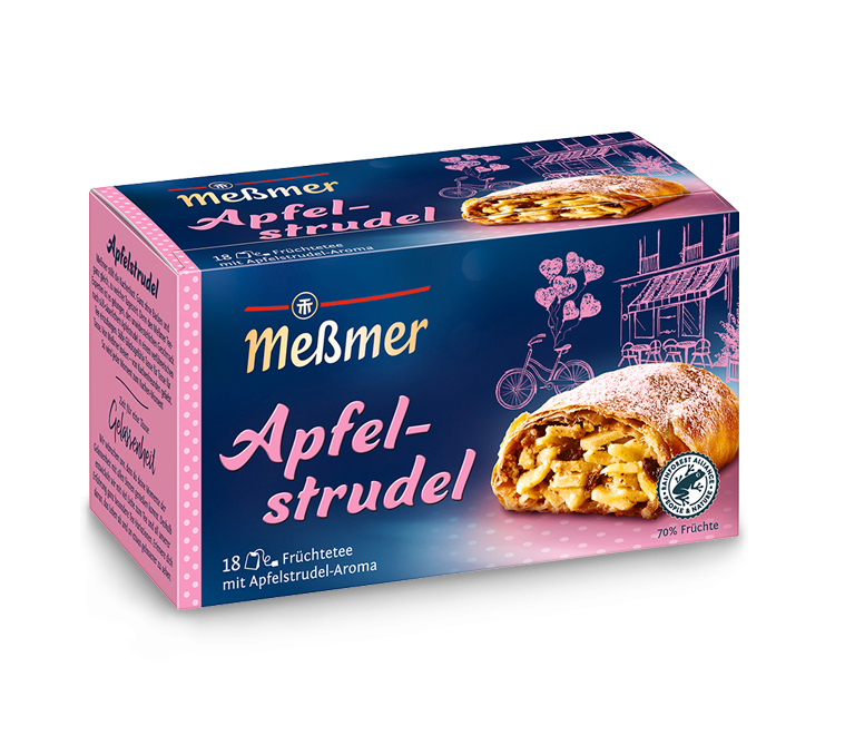 Messmer Apfelstrudel Tee 18 Teebeutel 175 g
