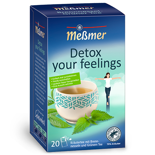 Messmer Detox your feelings Kräutertee Grün 25 Beutel 37.5g