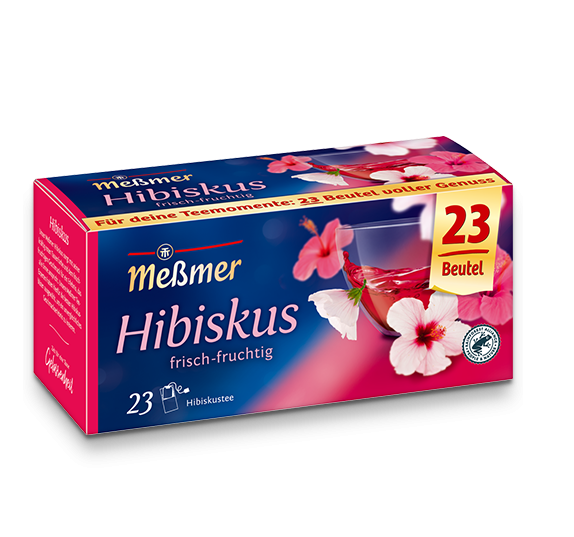 Messmer Hibiskus Tee natürlicher Fruchtgeschmack 175g