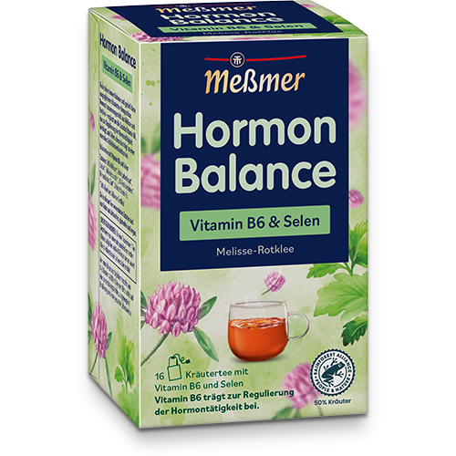 Messmer Hormon Balance Kräutertee mit Vitamin B6 und Selen 175g