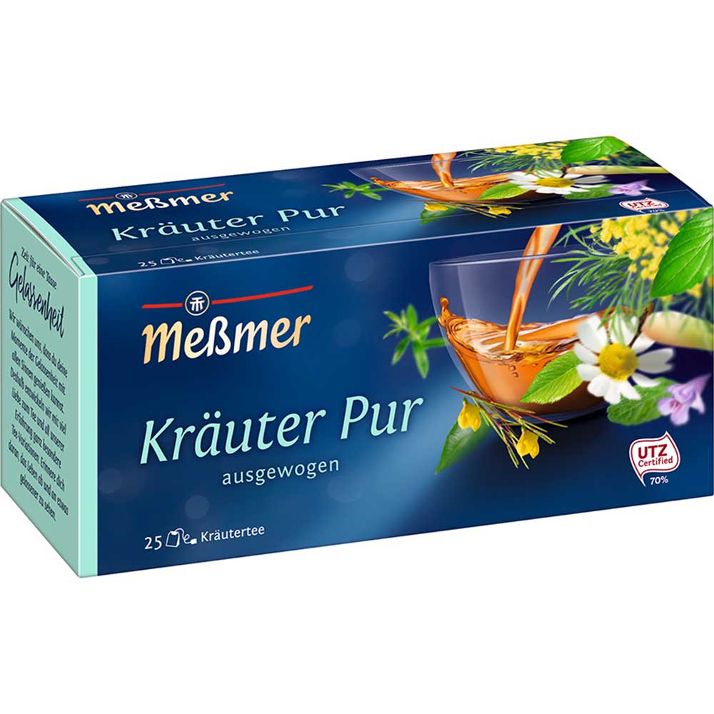 Messmer Kräuter Pur Kräutertee 25 Beutel 37,5g