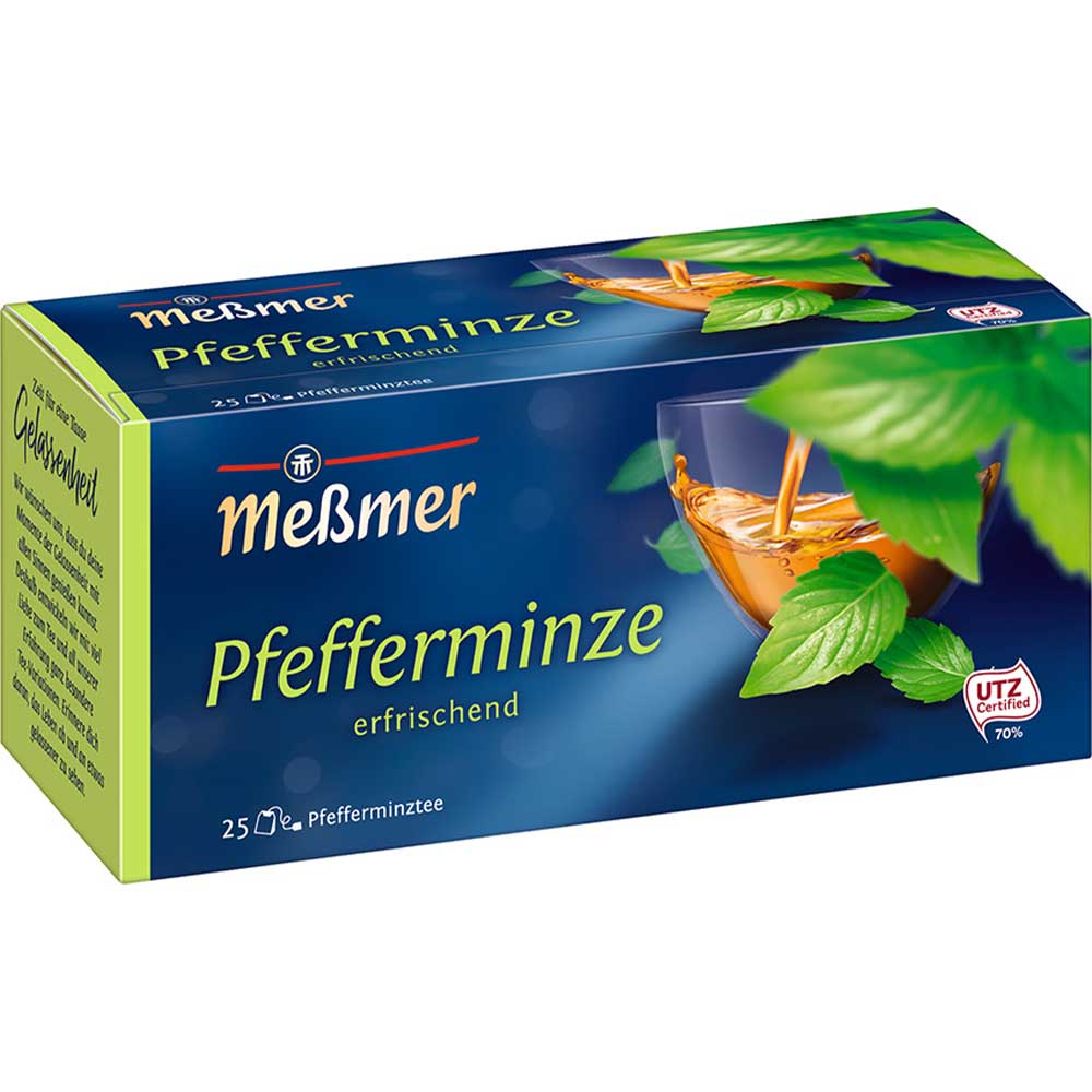 Messmer Pfefferminze Tee 25er Beutel 56,25g