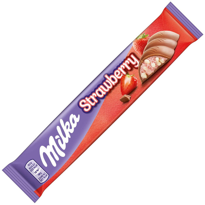 Milka Strawberry Riegel 175g – Erdbeer-Schokoladen-Snack