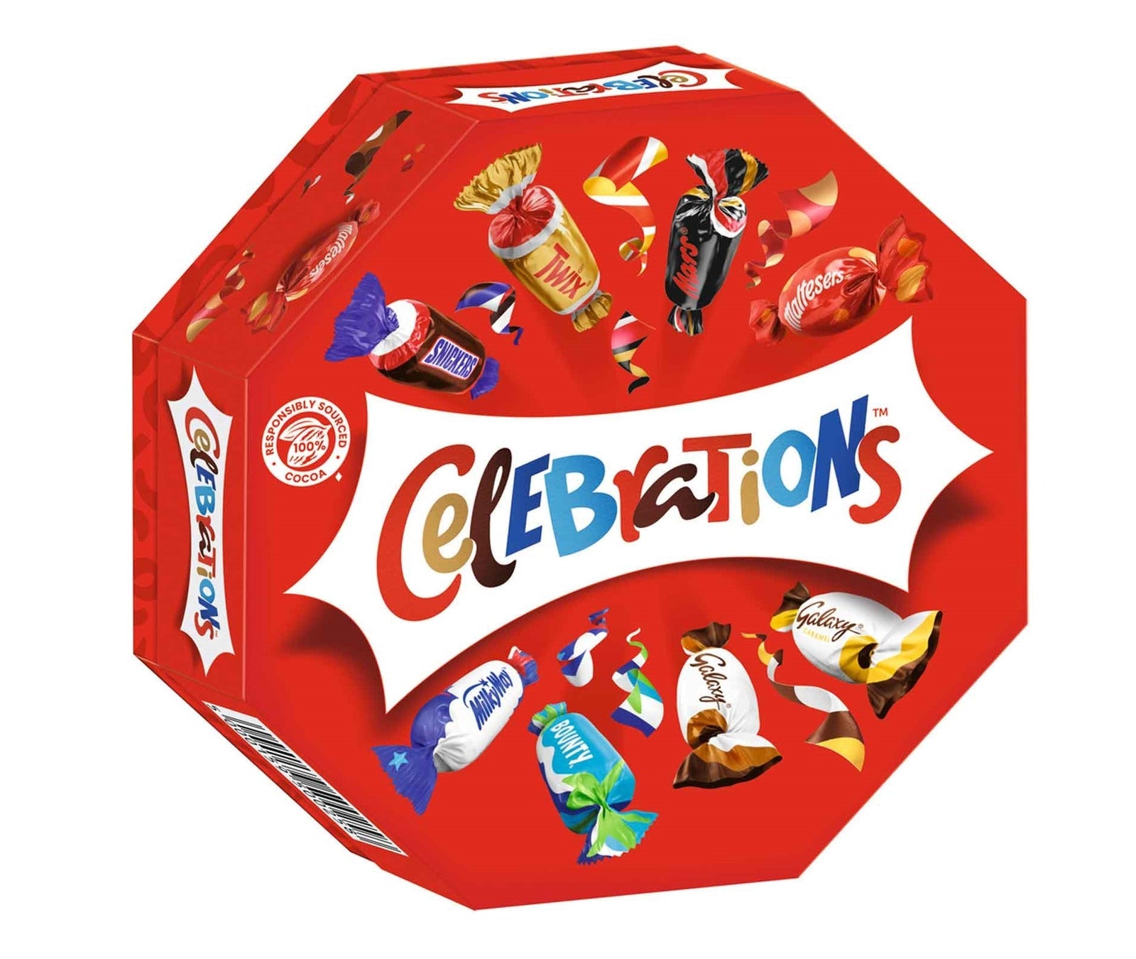 Nestle Celebrations Geschenkverpackung 186g – Sortierte Mini-Schokoladen – Produktansicht