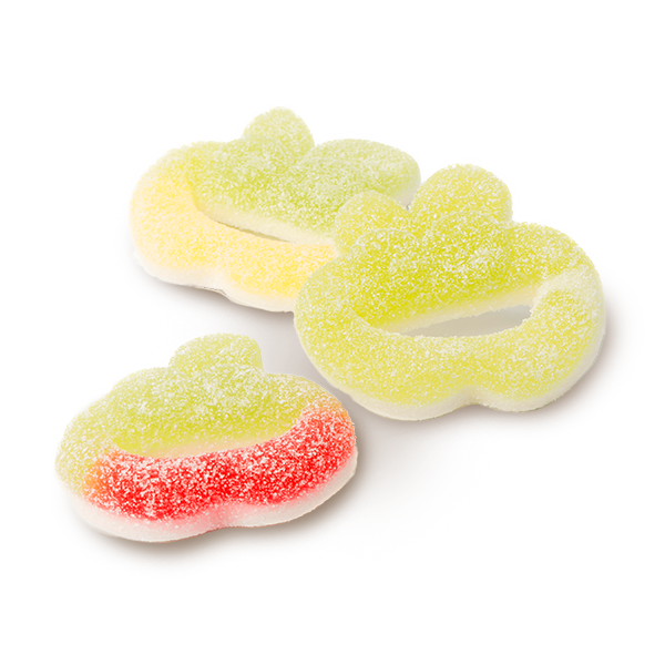 Nimm2 Lachgummi Apfellinge Fruchtgummi 225g Produktansicht – Detailansicht
