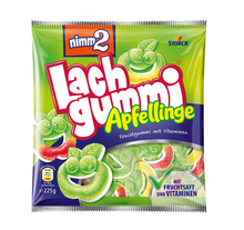 Nimm2 Lachgummi Apfellinge Fruchtgummi 225g Produktansicht – Produktansicht