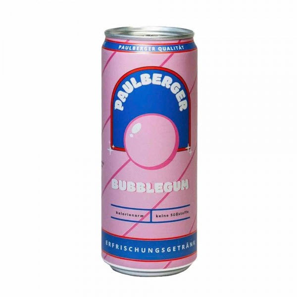 Paulberger Limonade Bubblegum 330ml Natürliches Erfrischungsgetränk