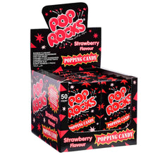 Pop Rocks Strawberry 7g Knistergranulat mit Erdbeergeschmack – Produktansicht – Detailansicht