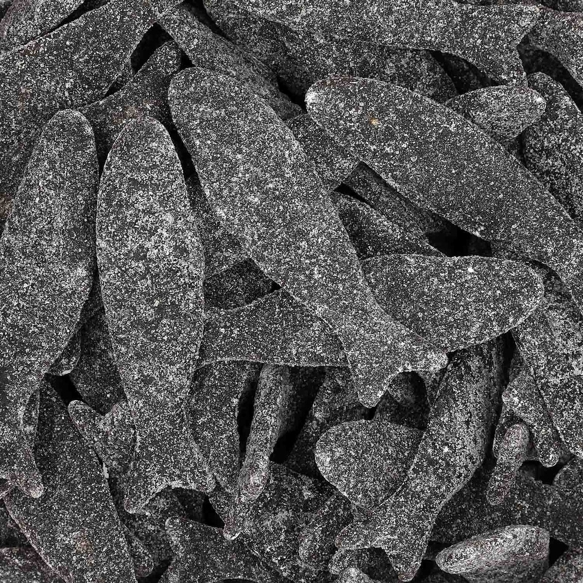 Red Band Salzheringe 100er gezuckerte salzige Lakritzheringe 1180g – Detailansicht