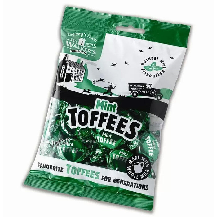 Walkers Mint Toffees 150g – klassische Minz-Toffees