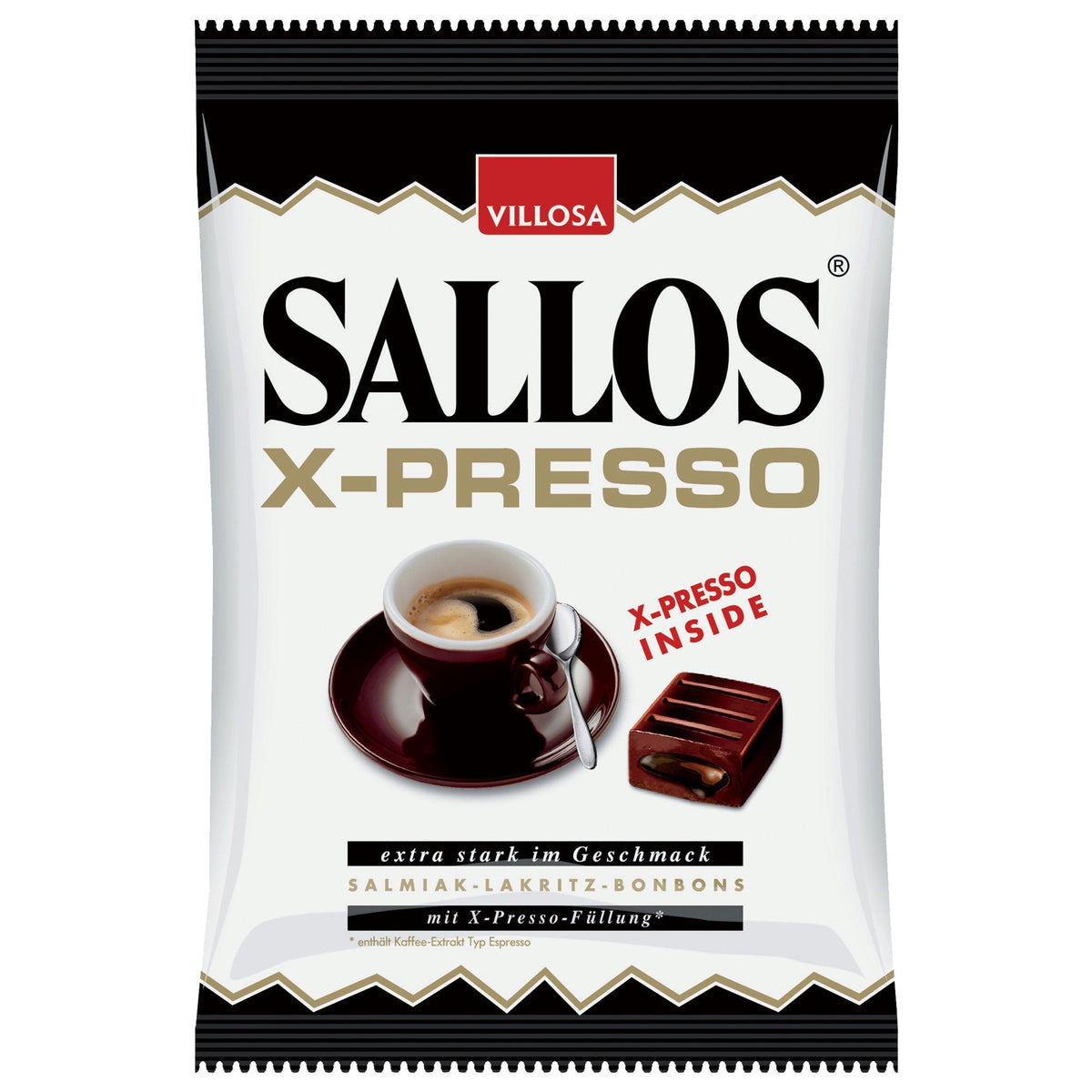 Sallos X-Presso Lakritz Bonbons 135g Schweiz