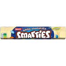Smarties White Chocolate Schokolade Weiss 120g Packung – Produktansicht
